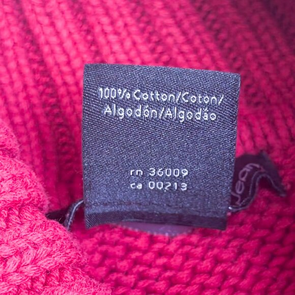 Vintage Women's Calvin Klein Jeans Cozy Cable Knit Turtleneck Sweater - Picture 5 of 10